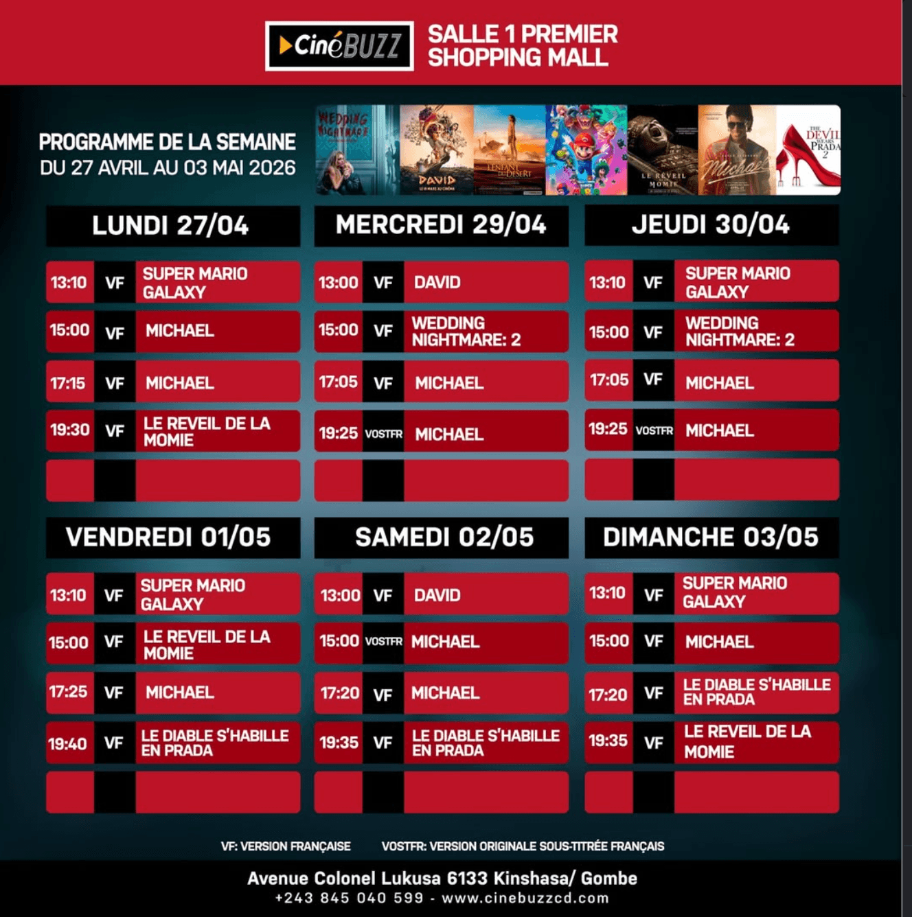 CinéBuzz RDC
